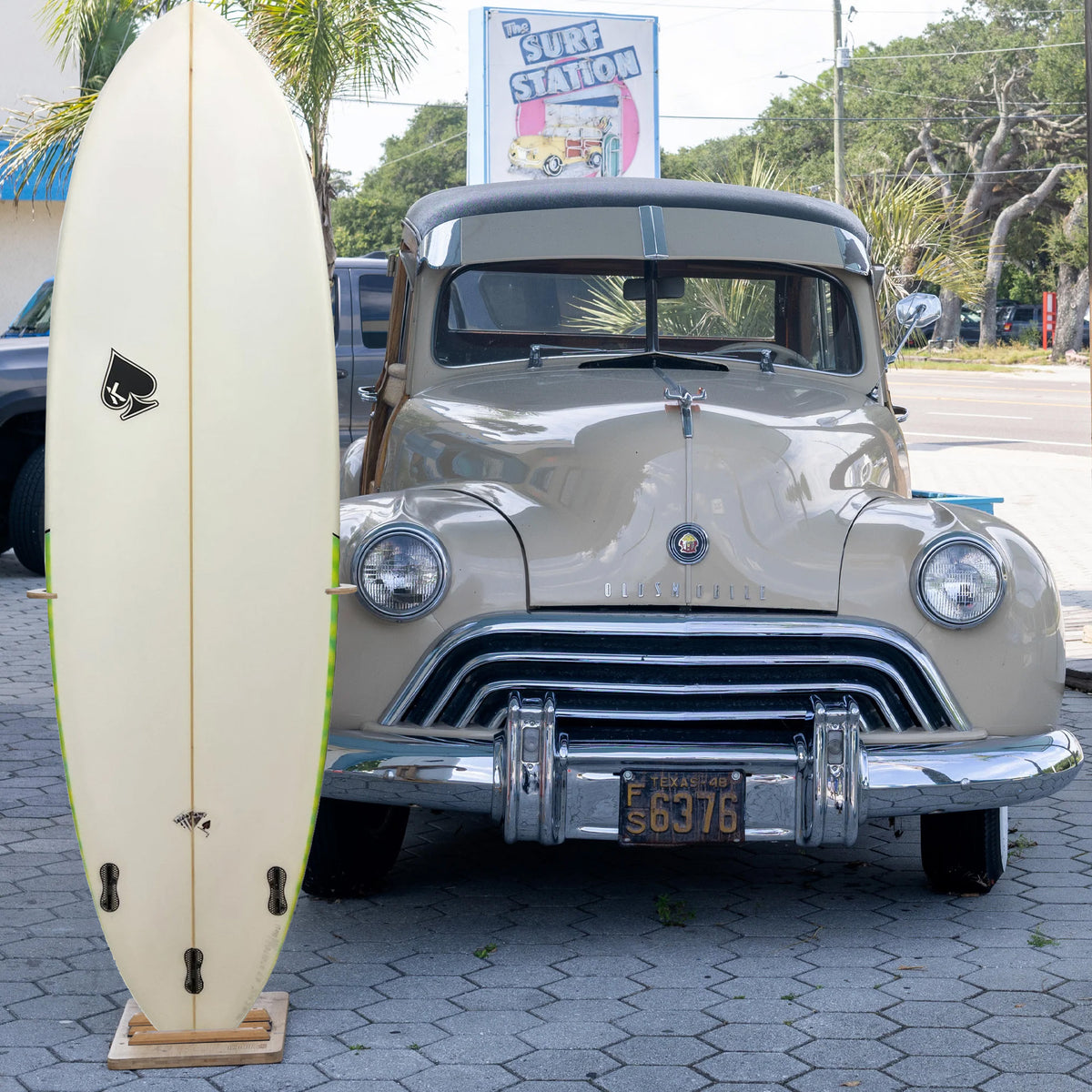 Kechele Stub Fish 6'8 Surfboard - FCS II