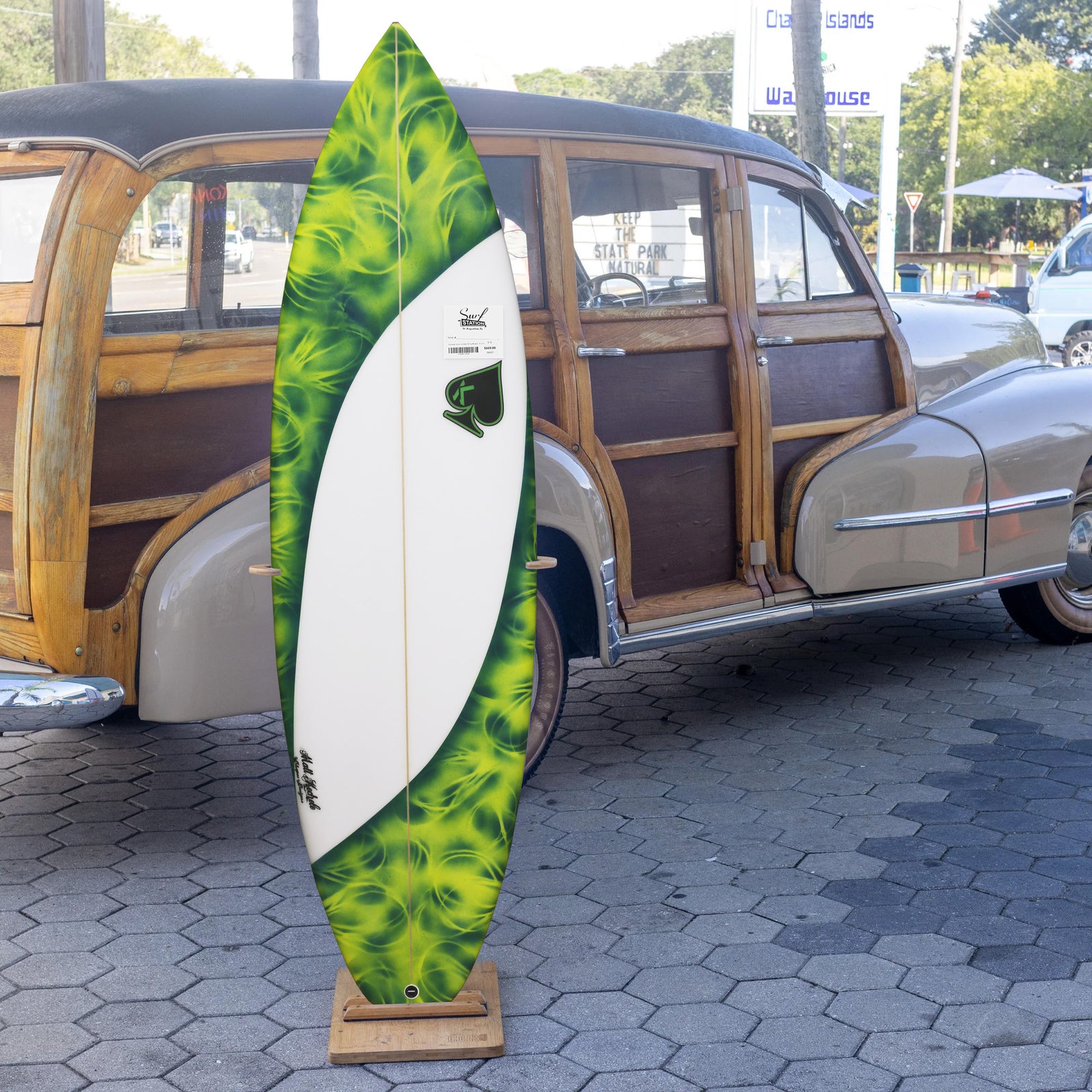 Kechele Grom Grinder PU/Poly 5'6 Surfboard - FCS II