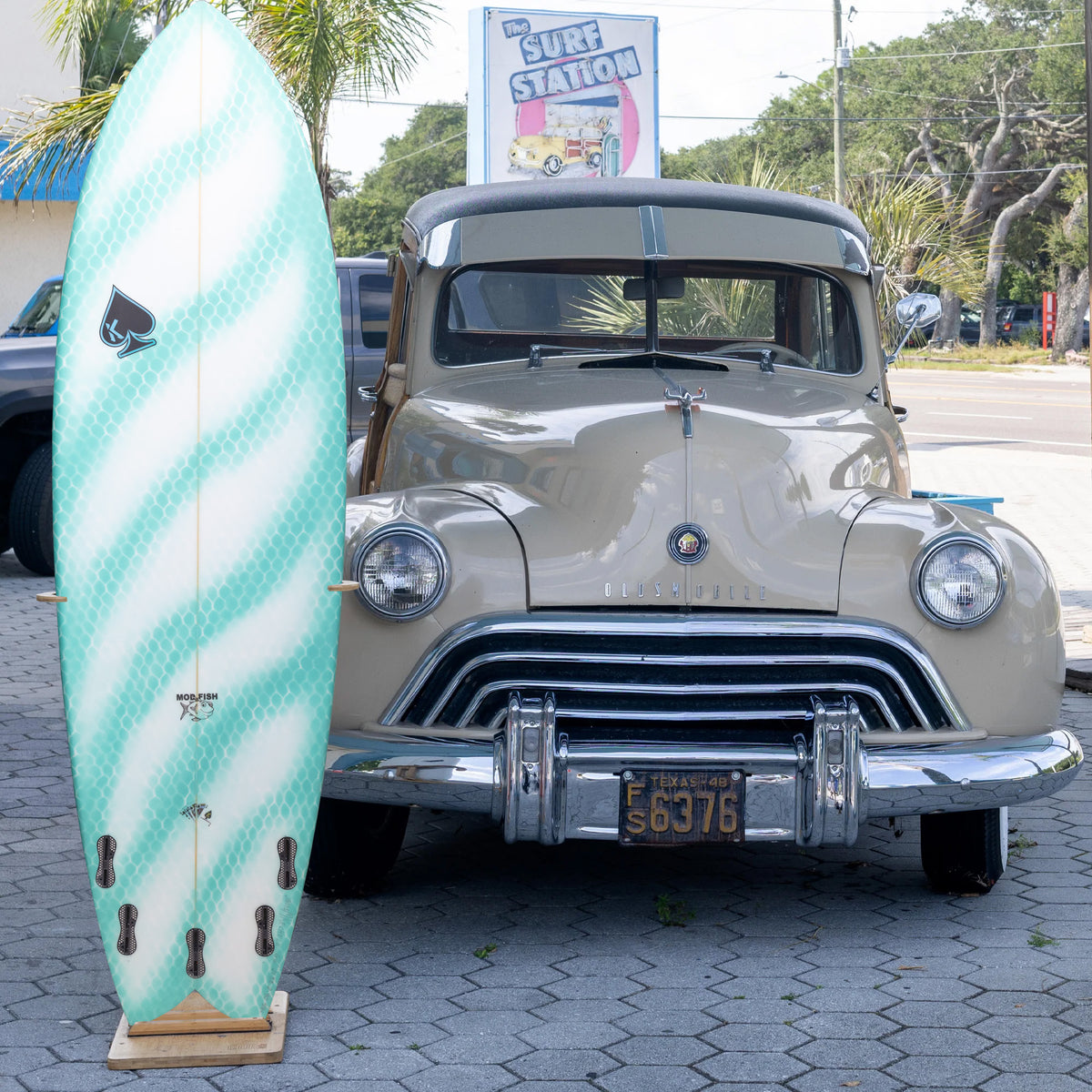 Kechele Mod Fish 6'6 Surfboard - FCS II