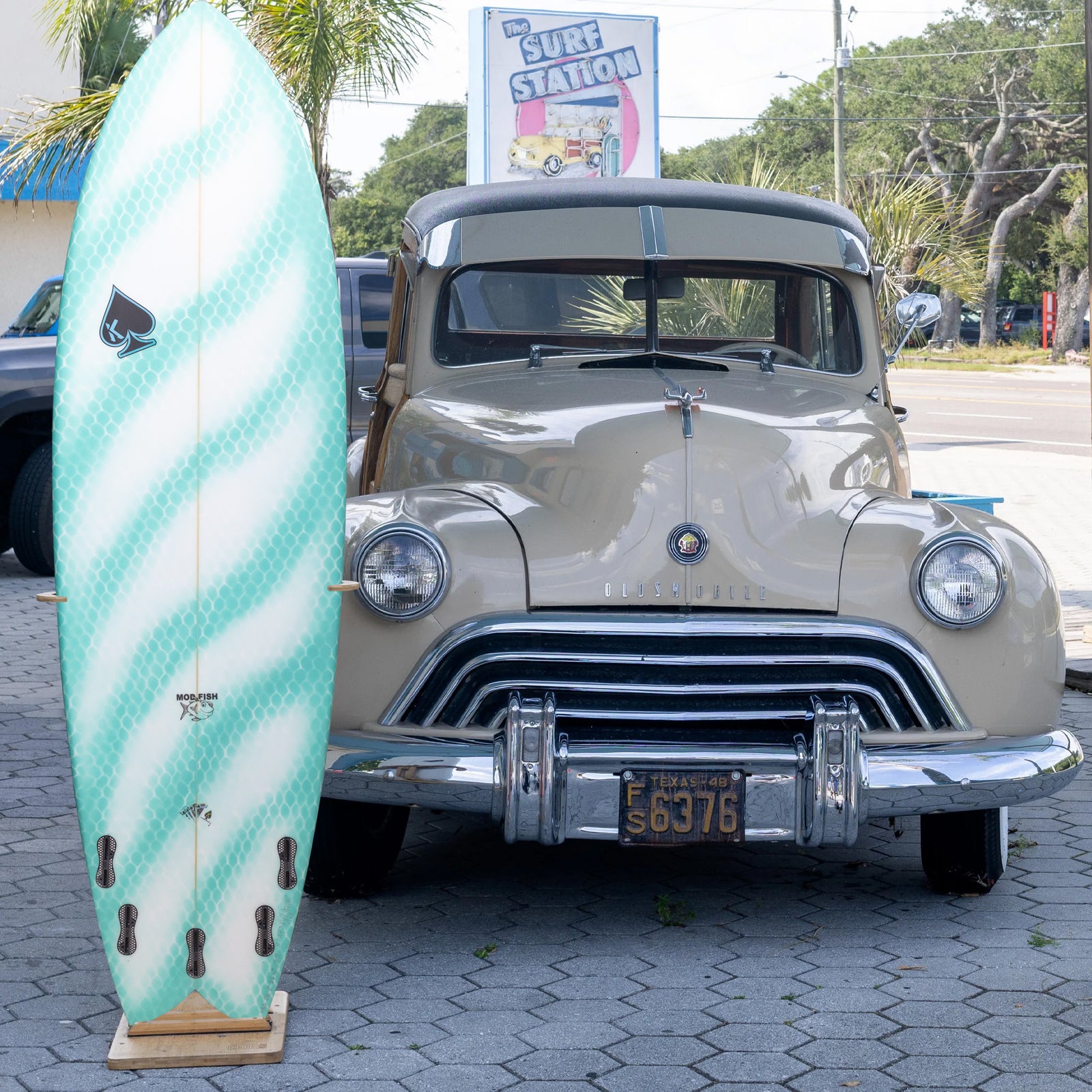 Kechele Mod Fish 6'6 Surfboard - FCS II