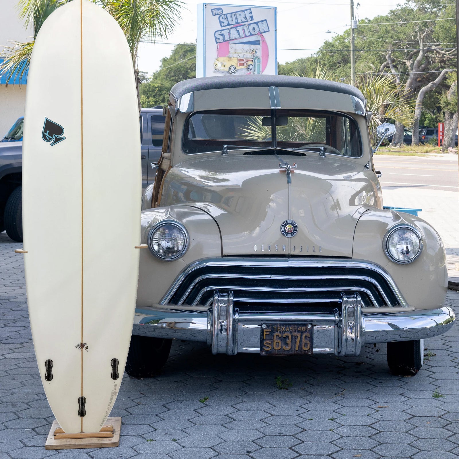 Kechele Mini Malibu 6'10 Surfboard - FCS II