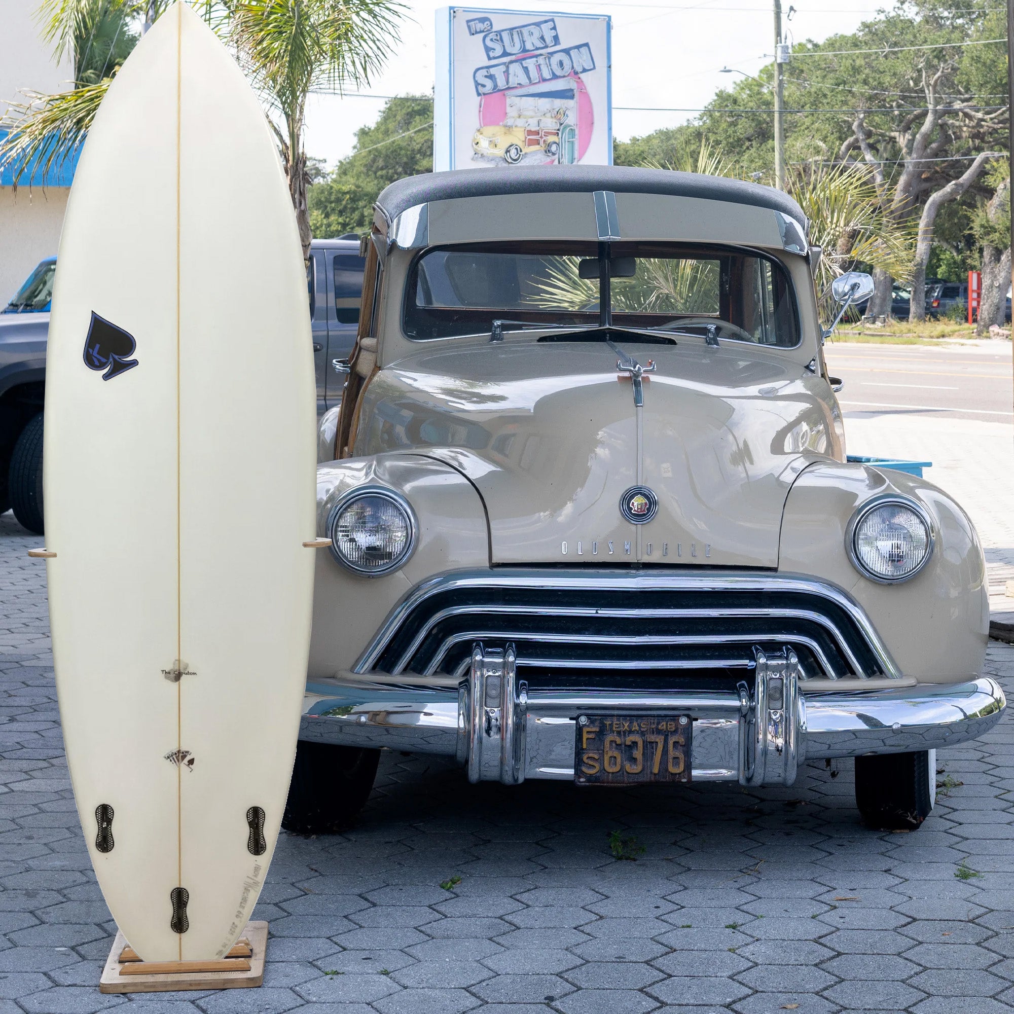 Kechele Crouton PU/Poly 6'6 Surfboard - FCS II