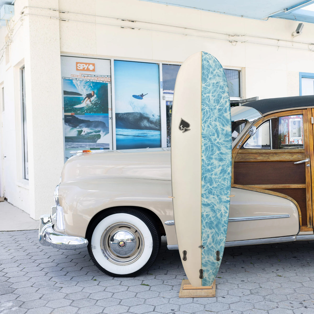 Kechele Malibu PU/Poly 7'4 Surfboard - FCS II