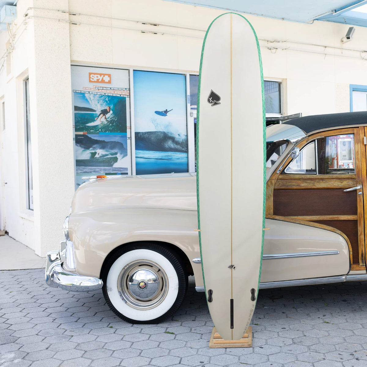 Kechele Performance PU/Poly 9'0 Longboard - FCS II