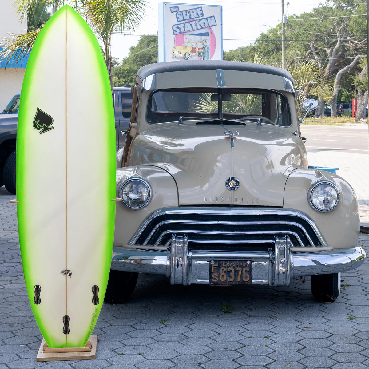 Kechele Stub Fish PU/Poly 6'2 Surfboard - FCS II