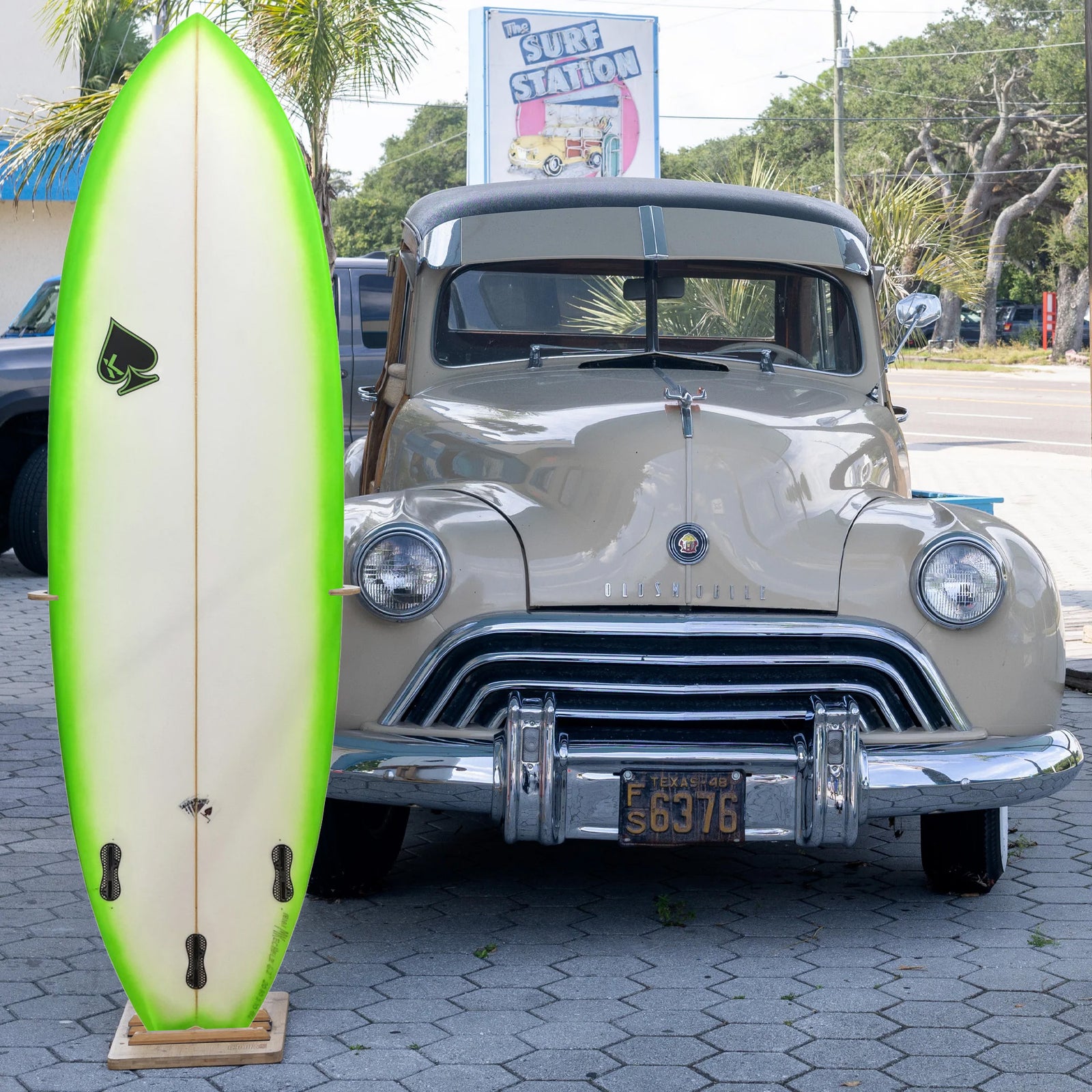 Kechele Stub Fish PU/Poly 6'2 Surfboard - FCS II