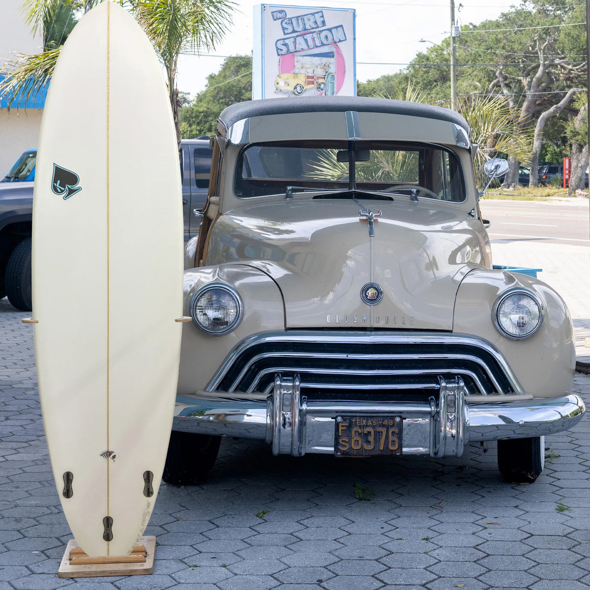 Kechele Pug Performer PU/Poly 7'0 Surfboard - FCS II