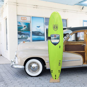 Cat 5 Funshape 8'0 Soft Surfboard - Green