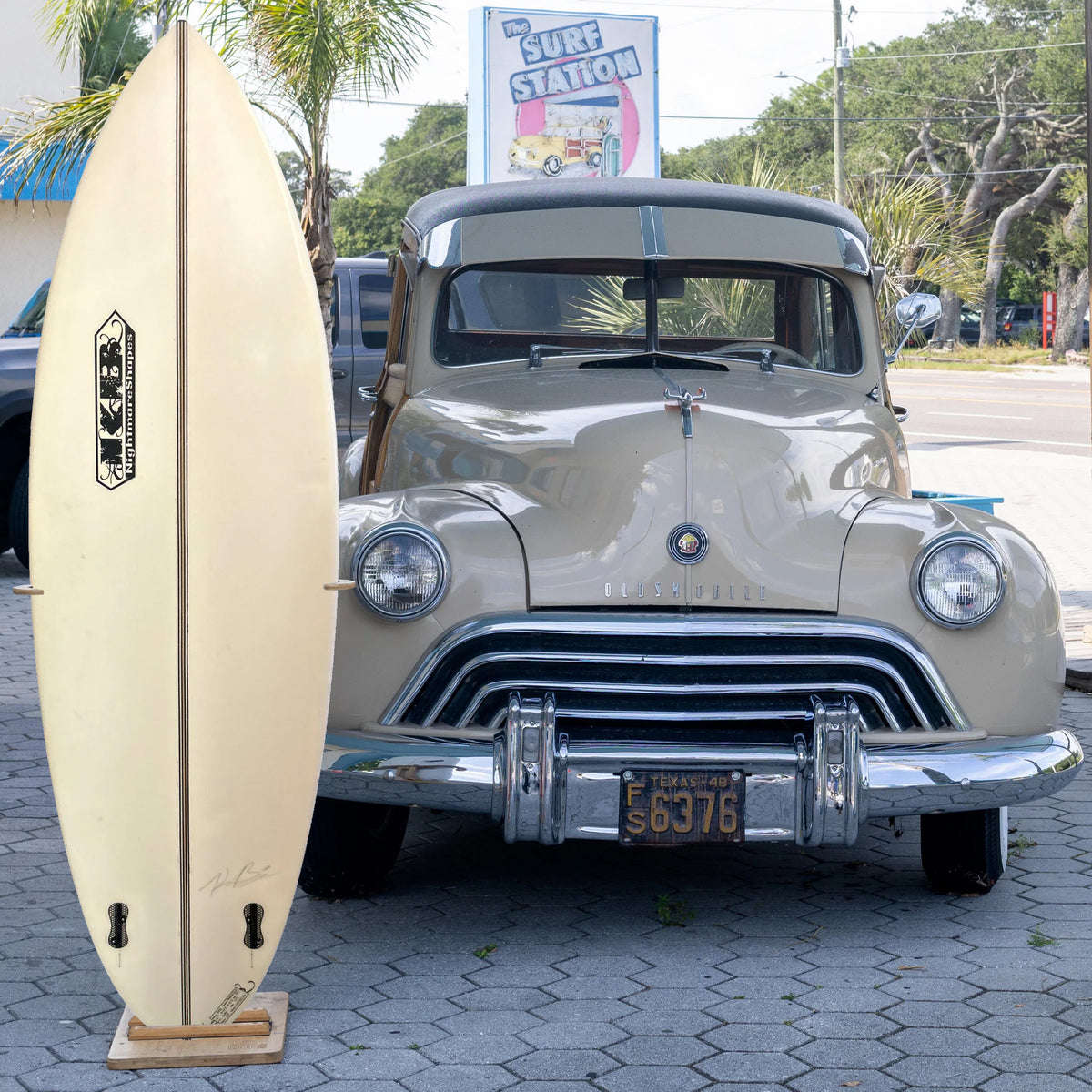Nightmare Shapes 6'0 Used Surfboard - FCS II