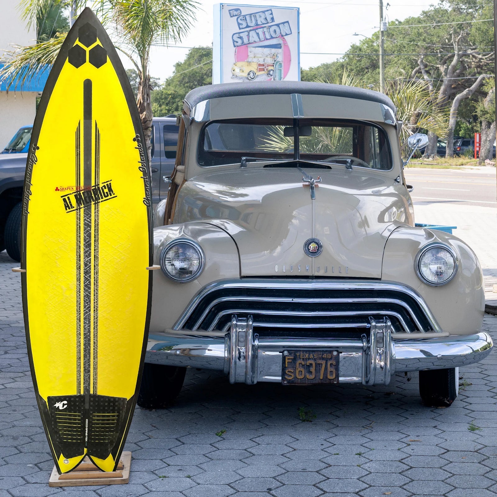 Channel Islands Fishbeard 6'4 Used Surfboard - Futures