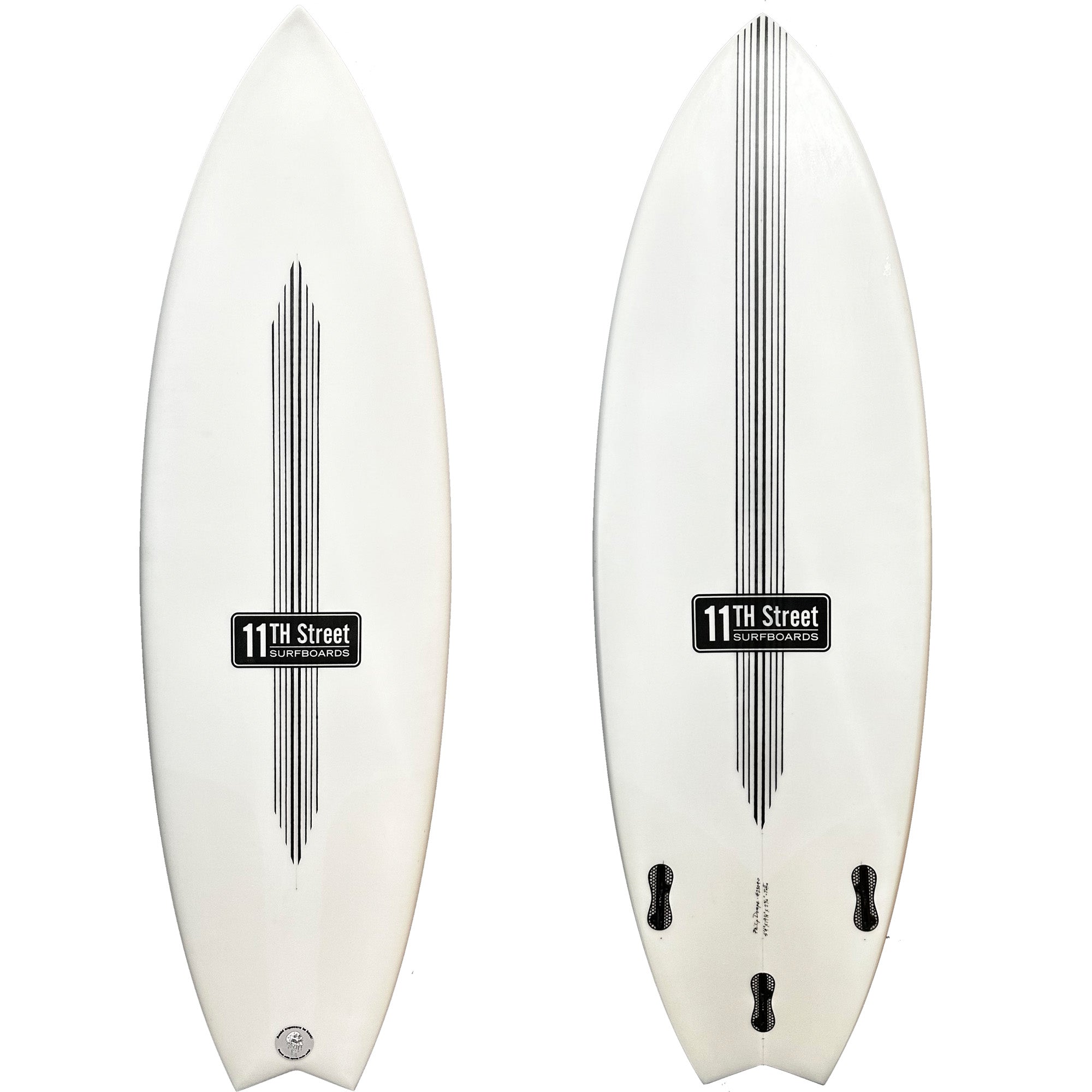 11th Street Surfboards Puffin EPS Surfboard - FCS II