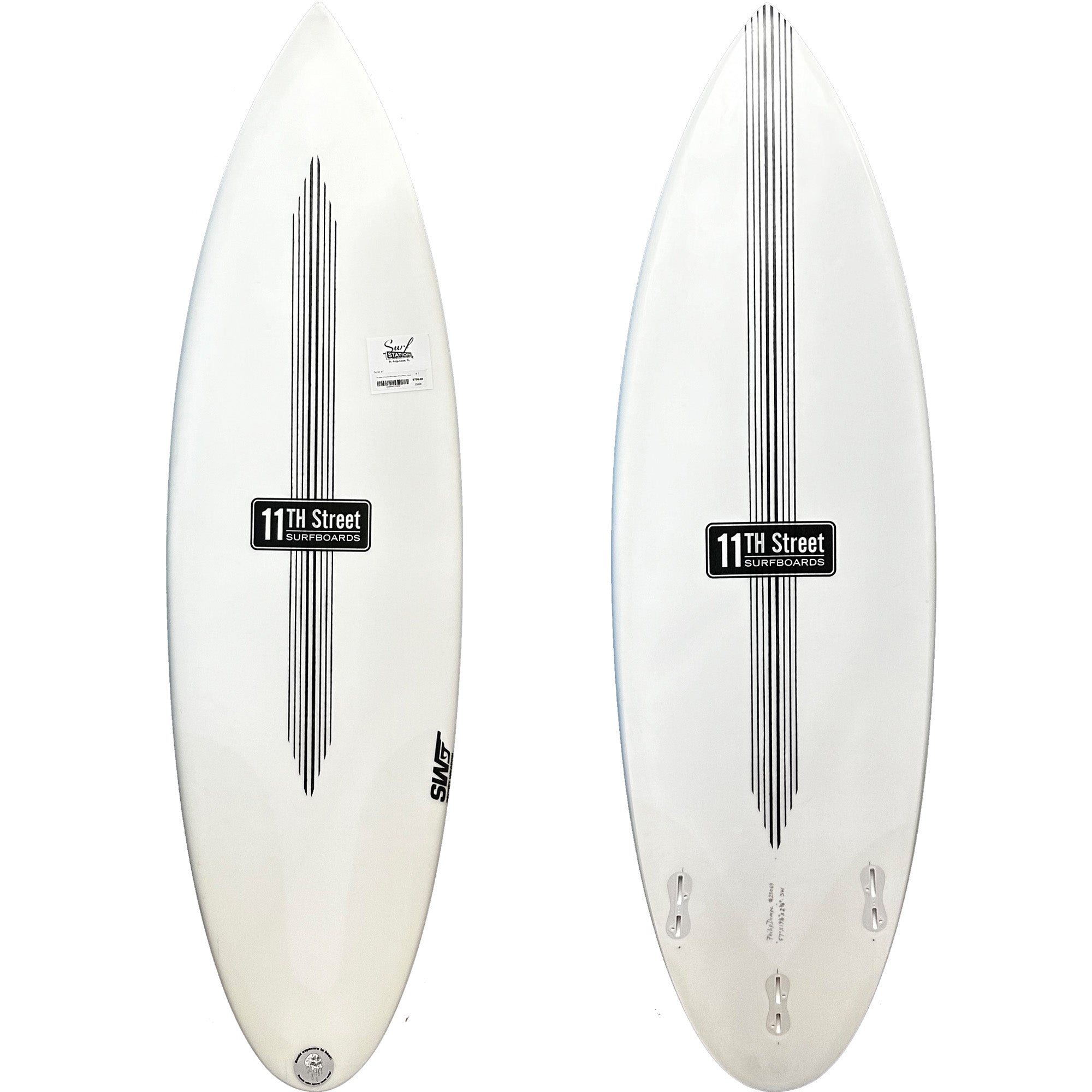 11th Street Surfboards Secret Weapon EPS Surfboard - Futures