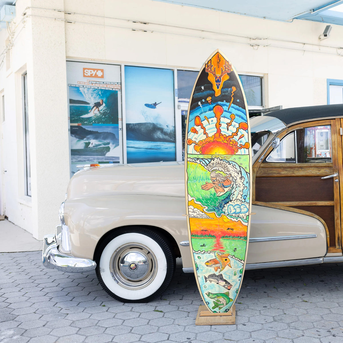 Whisnant 7'2 Consignment Surfboard - FCS II