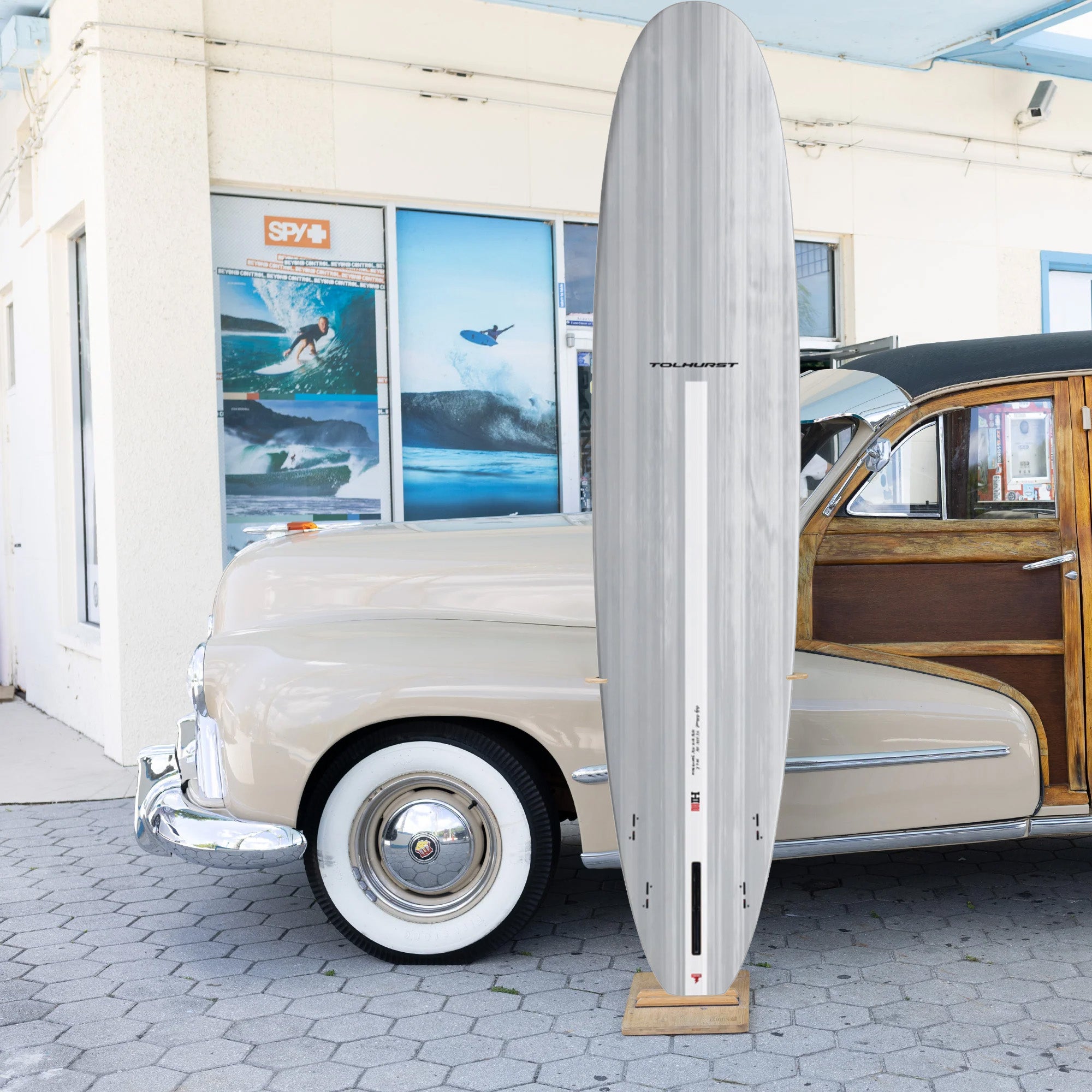 Thunderbolt Diamond Drive 2.0 9'6 Longboard Surfboard - FCS II