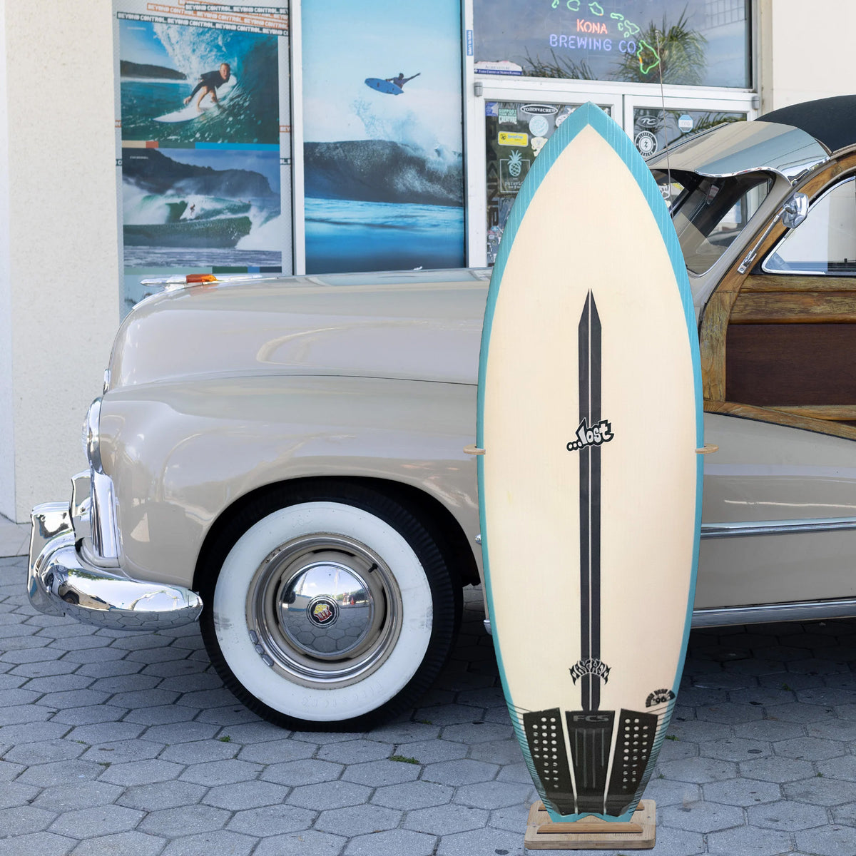 Lost RNF '96 5'5 Light Speed Consignment Surfboard - FCS II
