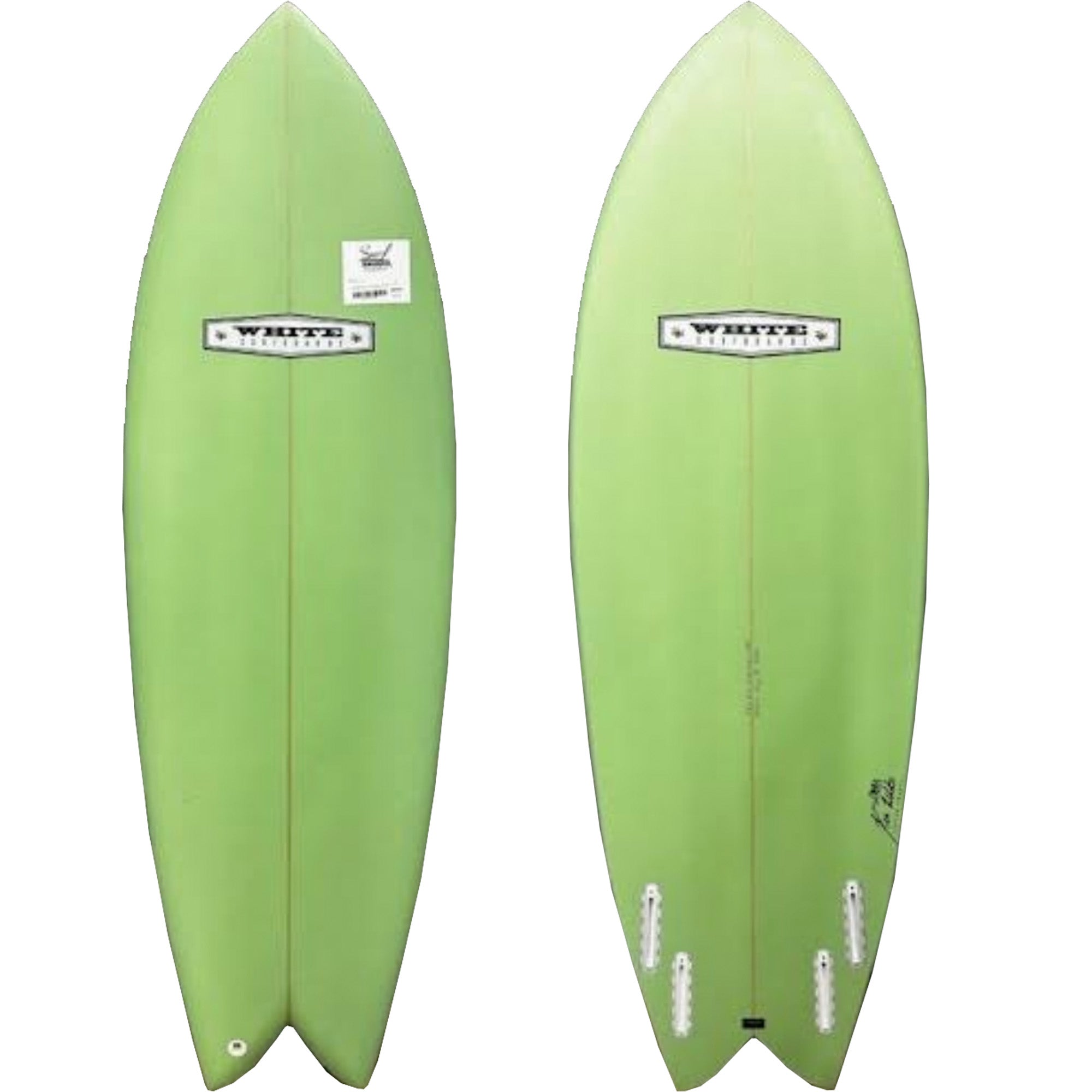 Ken White Quad Fish Surfboard - Futures