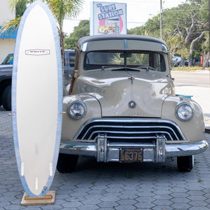 Ken White Mid Twin 7'0 Surfboard - Futures