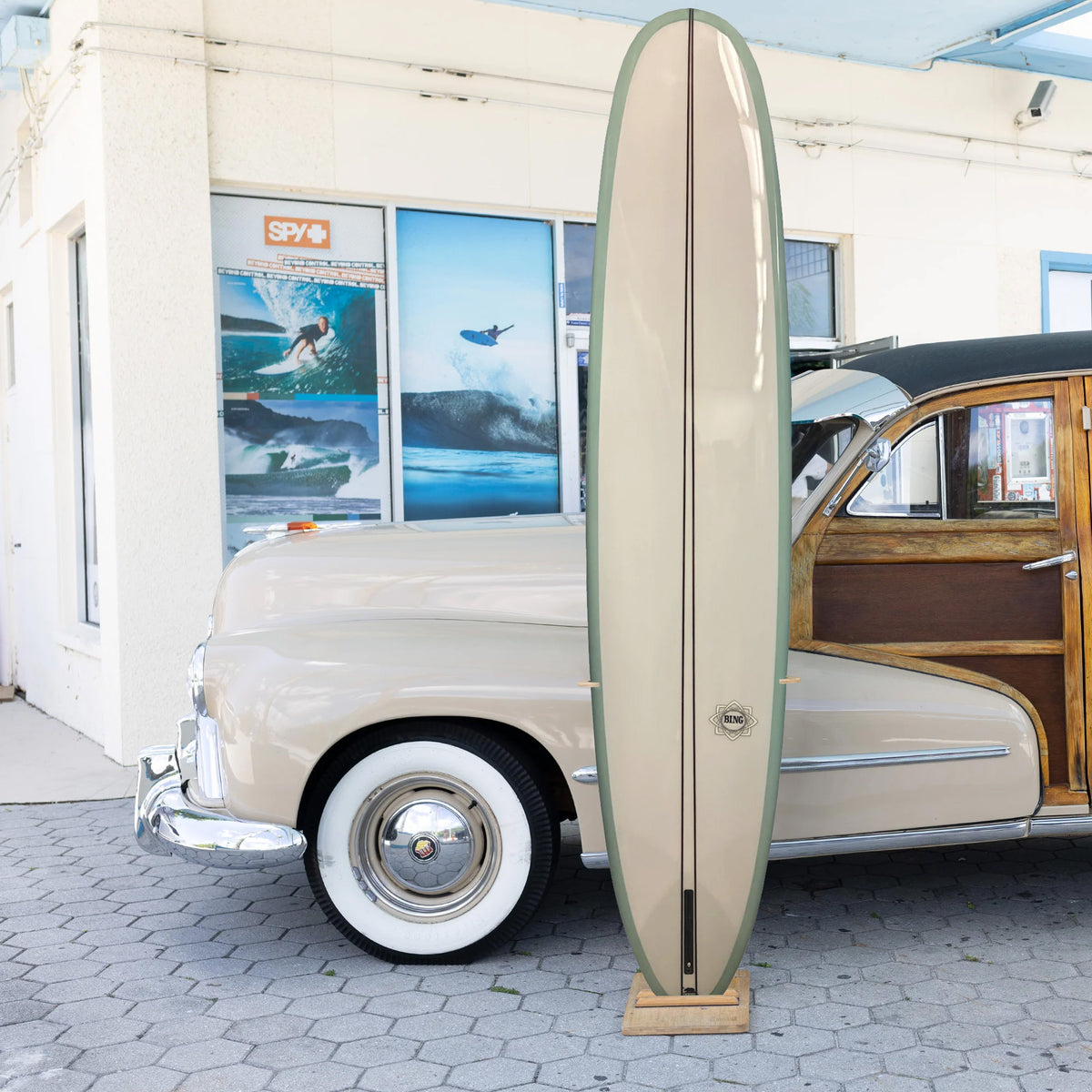 Bing Elevator PU/Poly 9'6 Longboard Surfboard