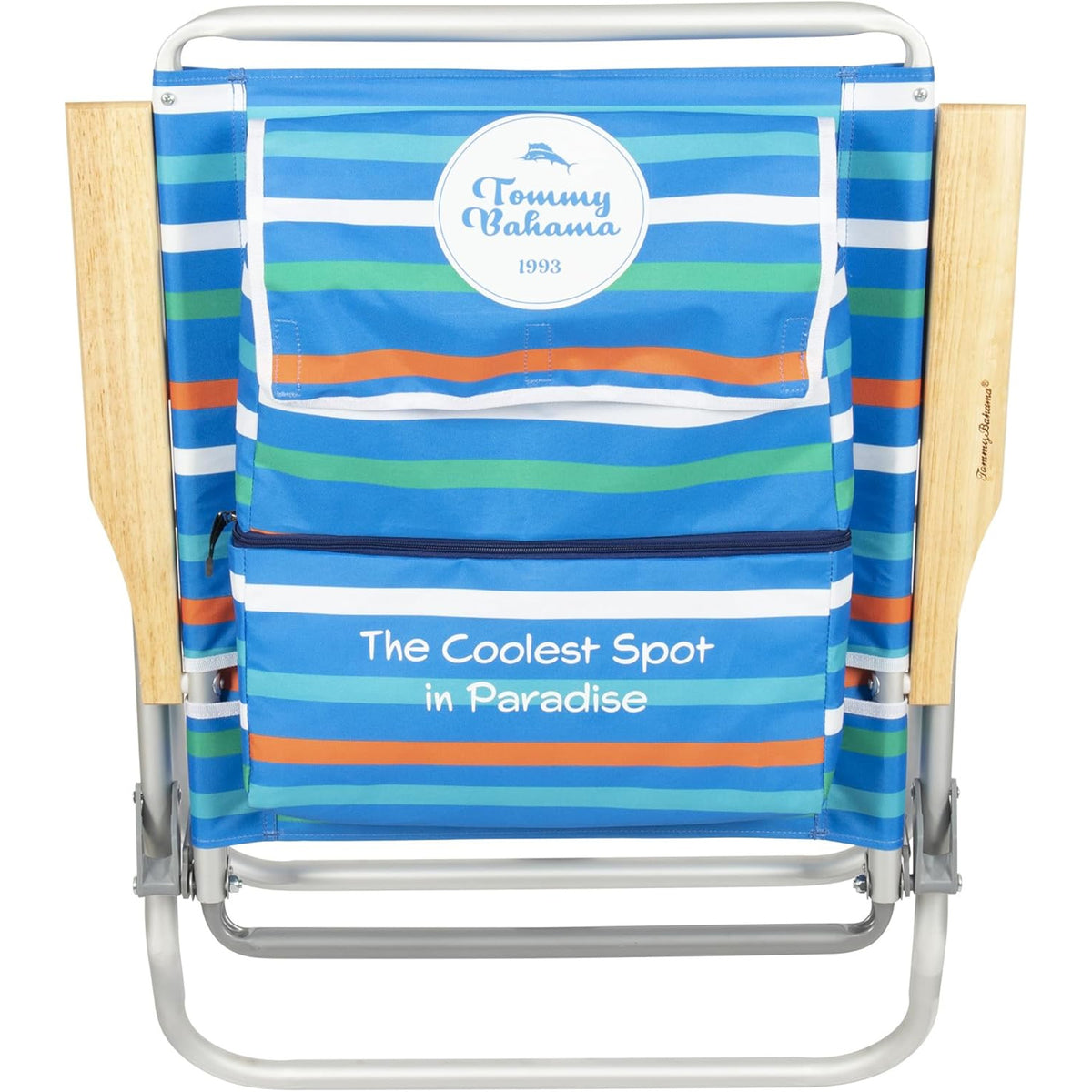 Tommy Bahama Easy N Easy Out Backpack Beach Chair - Multi Stripe