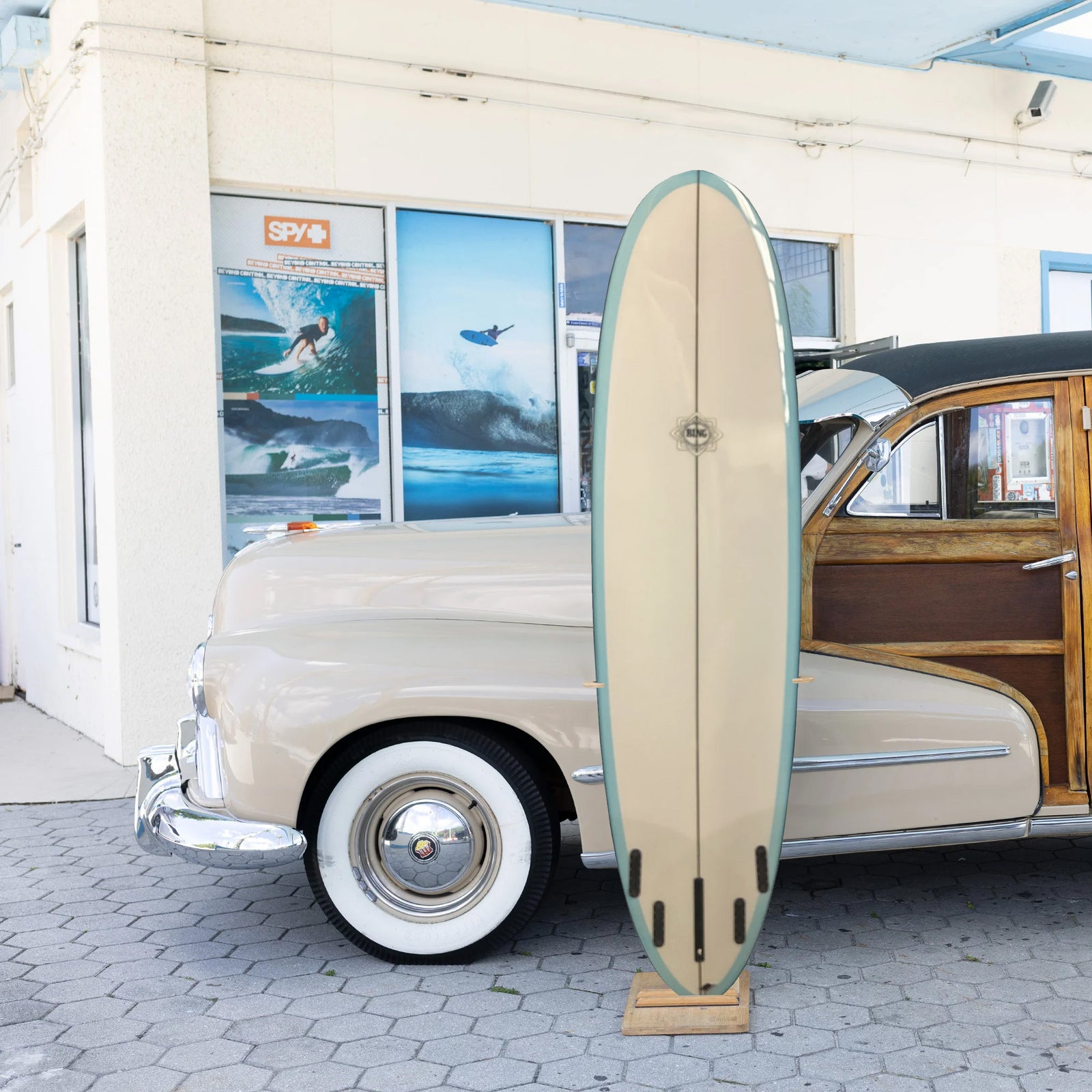 Bing Collector PU/Poly 7'10 Mini Longboard Surfboard