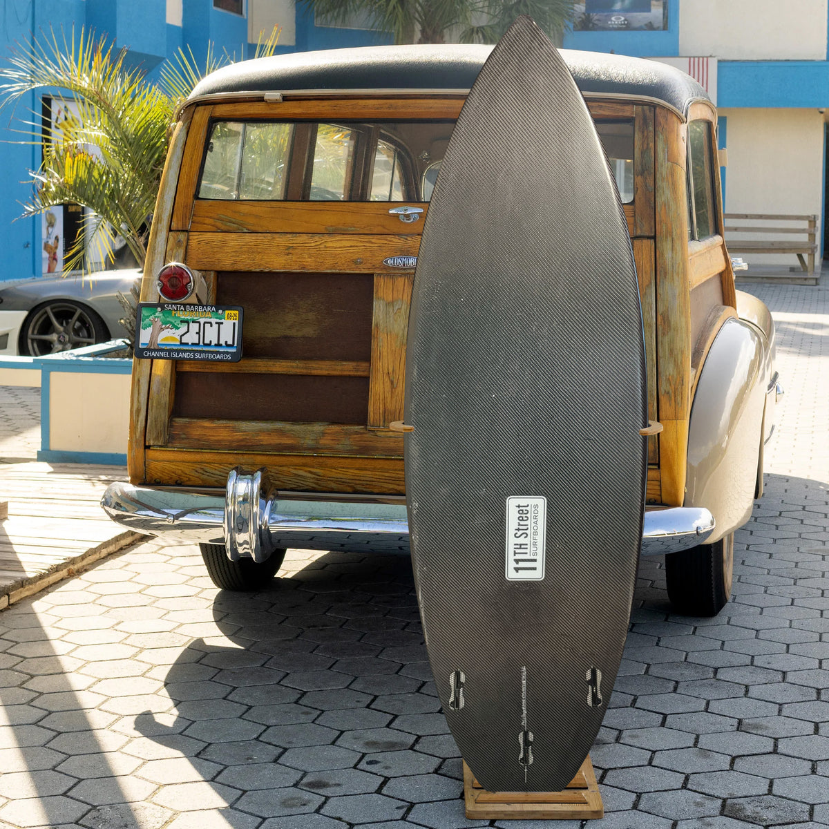 11th Street Surfboards Secret Weapon Carbon 5'7 Consignment Surfboard - FCS II