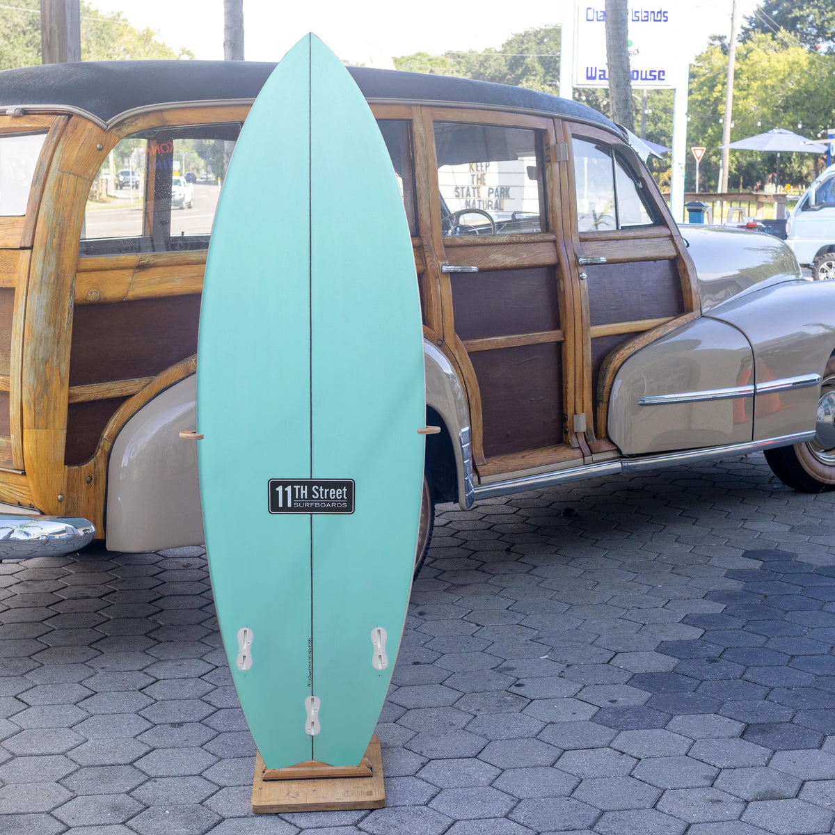 11th Street Surfboards Puffin EPS 5'8 Surfboard - FCS II