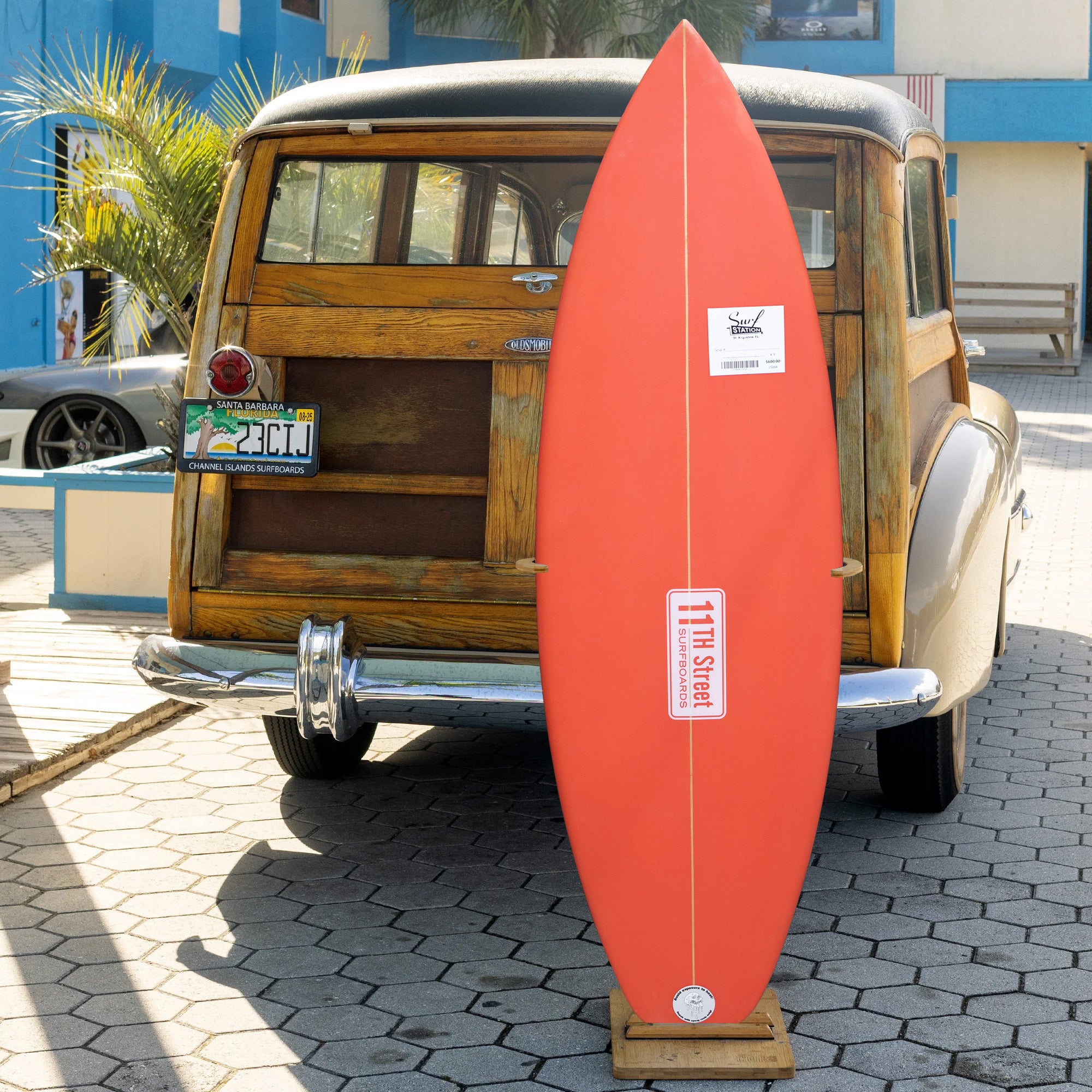 11th Street Surfboards 2Cents Grom EPS 4'9 Surfboard - FCS II