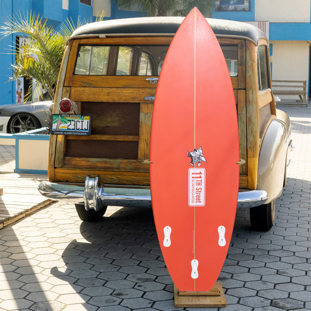 11th Street Surfboards 2Cents Grom EPS 4'9 Surfboard - FCS II