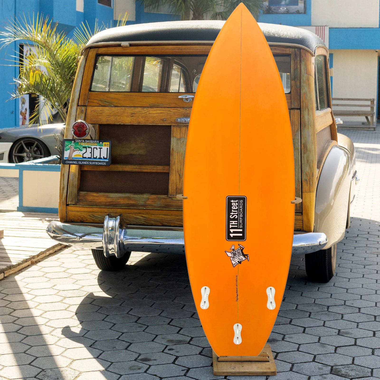 11th Street 2Cents Grom EPS 4'11 Surfboard - FCS II