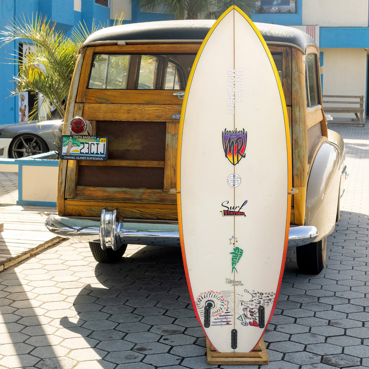 Lost x MR California Twin 5'9 Consignment Surfboard - Futures