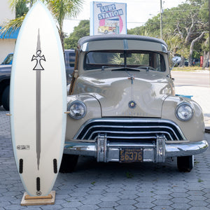 Inspired Florida Board Black Dart 6'1 Surfboard - Futures