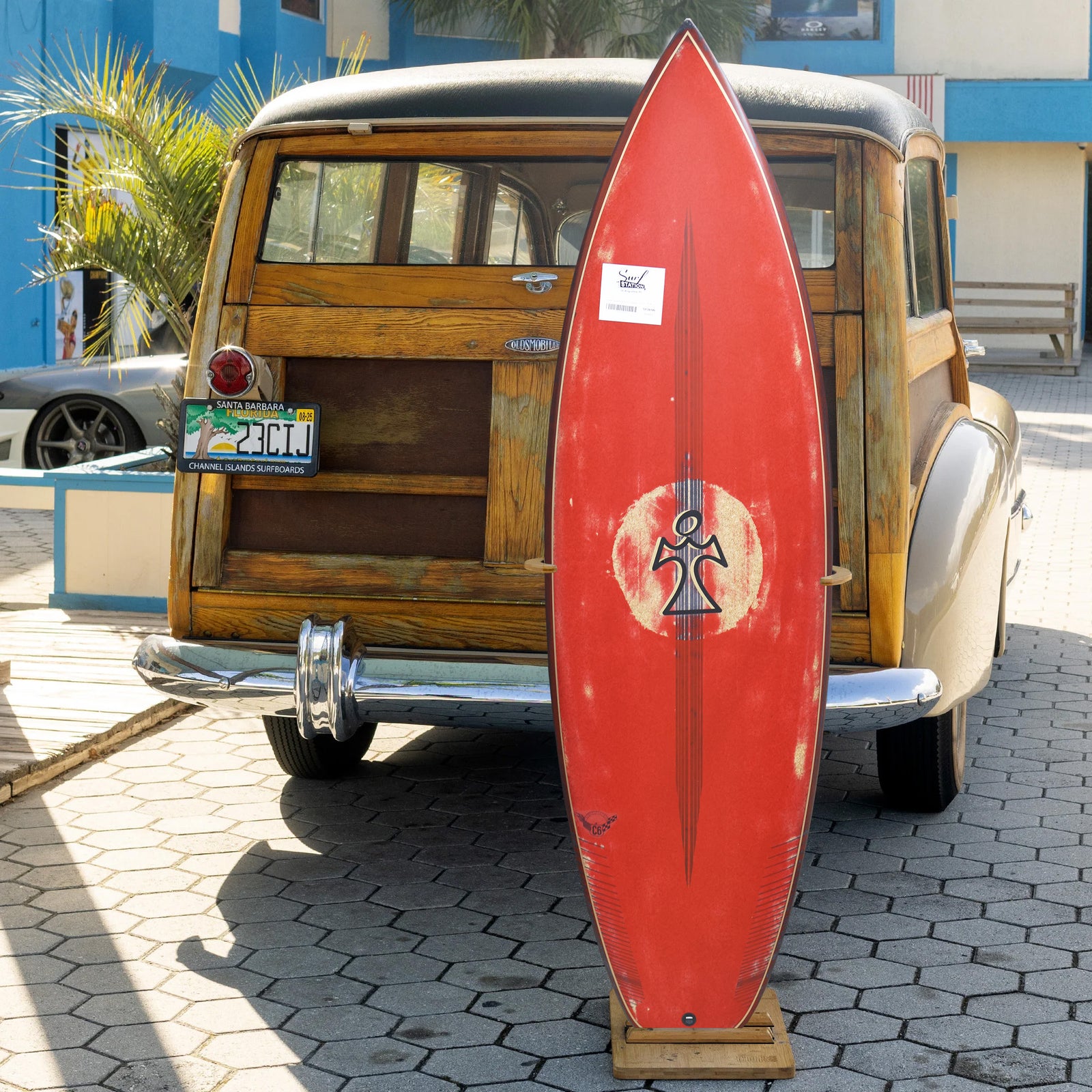 Inspired No Name C6 5'8 EPS Surfboard - FCS II