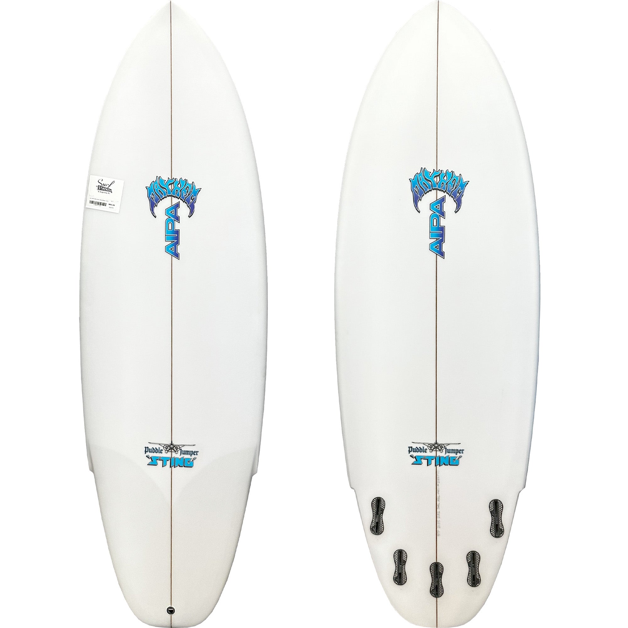 Lost x AIPA Puddle Jumper Sting Surfboard - FCS II