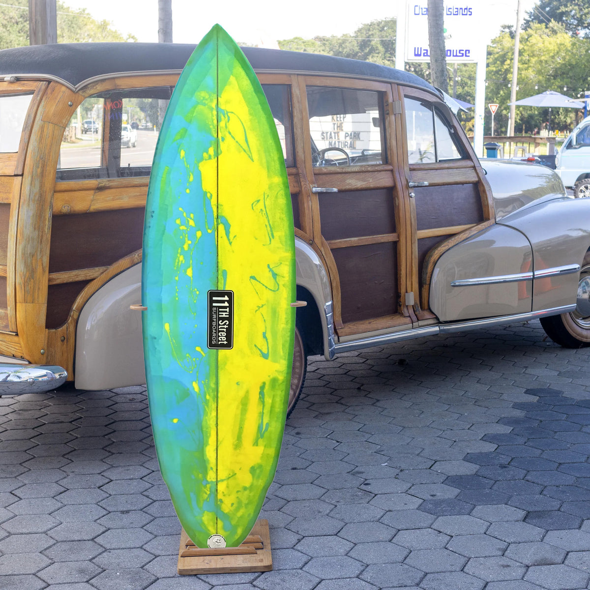 11th Street Surfboards TFO EPS 5'5 Surfboard - FCS II