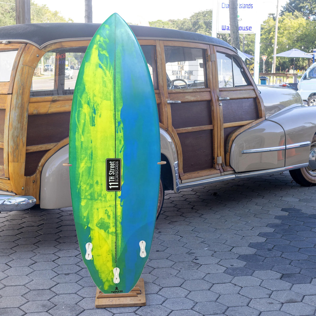 11th Street Surfboards TFO EPS 5'5 Surfboard - FCS II