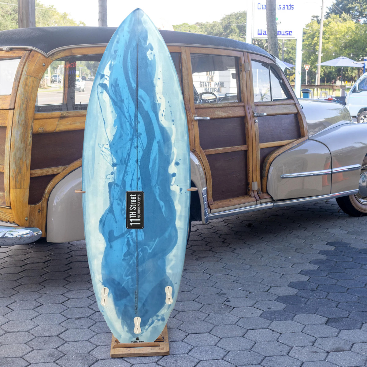 11th Street Surfboards TFO EPS 5'7 Surfboard - FCS II