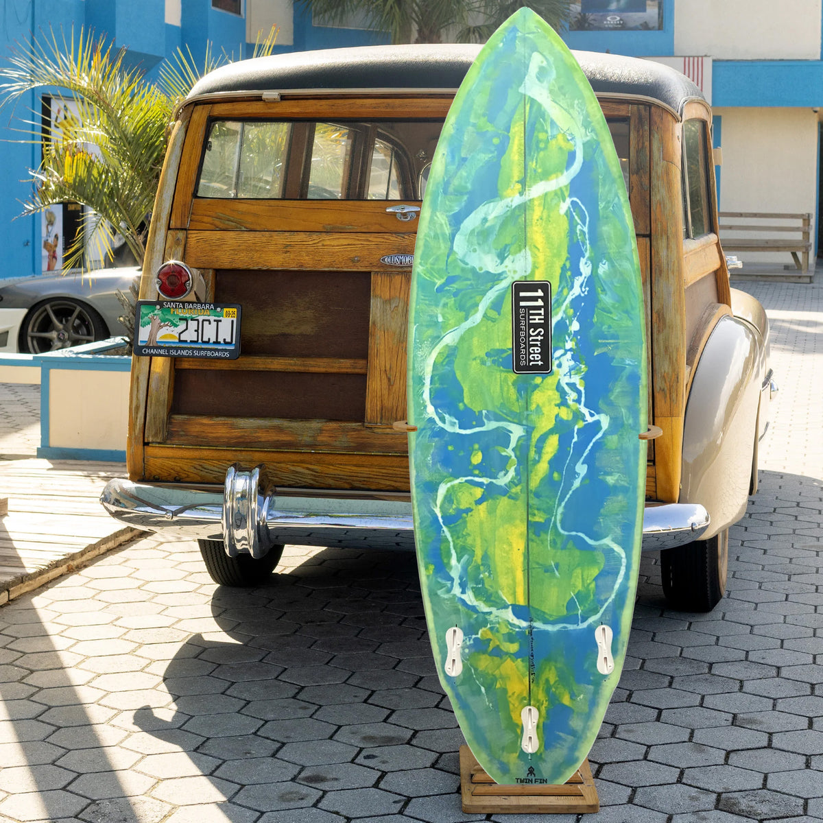 11th Street Surfboards TFO EPS 5'7 Surfboard - FCS II