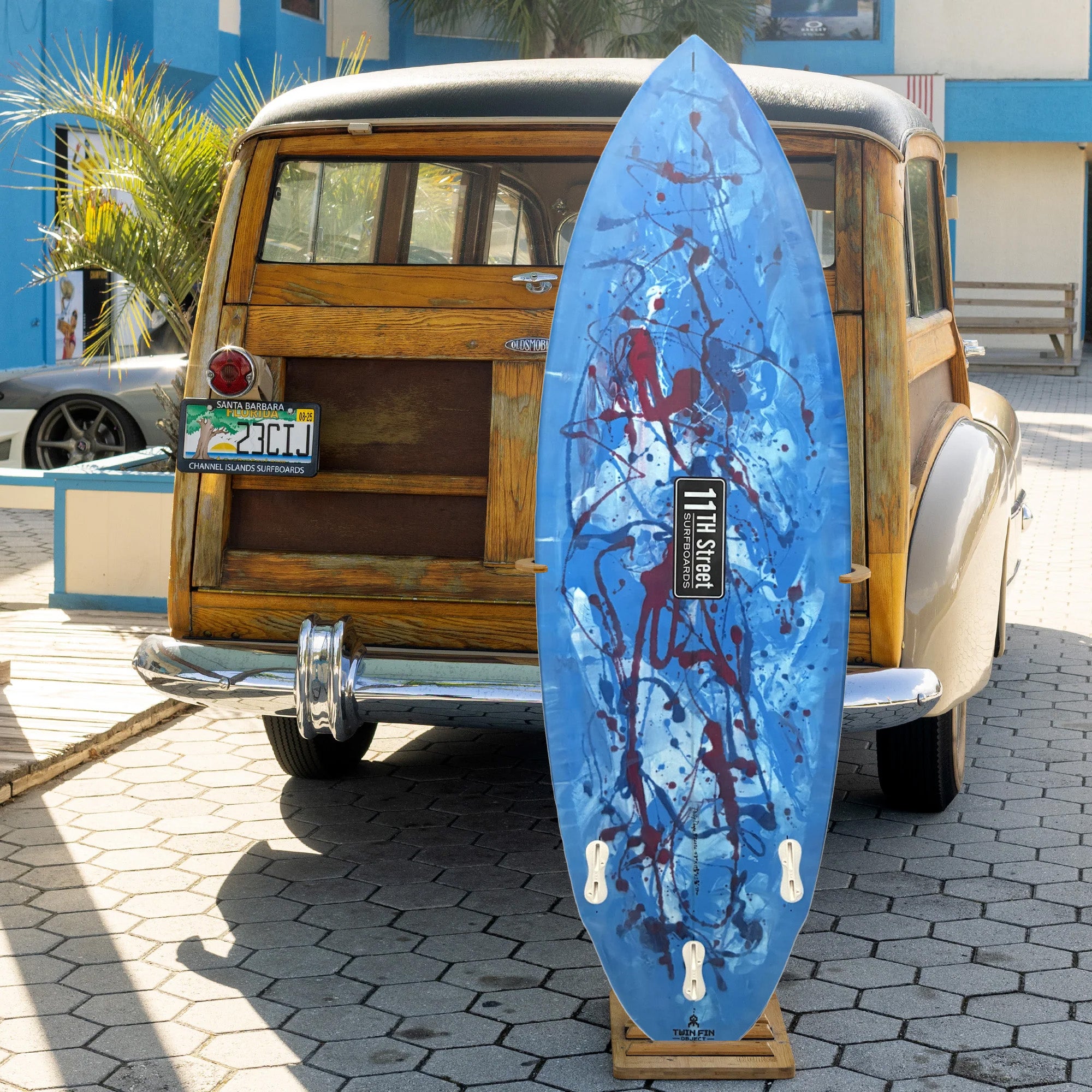 11th Street TFO EPS 5'5 Surfboard - FCS II