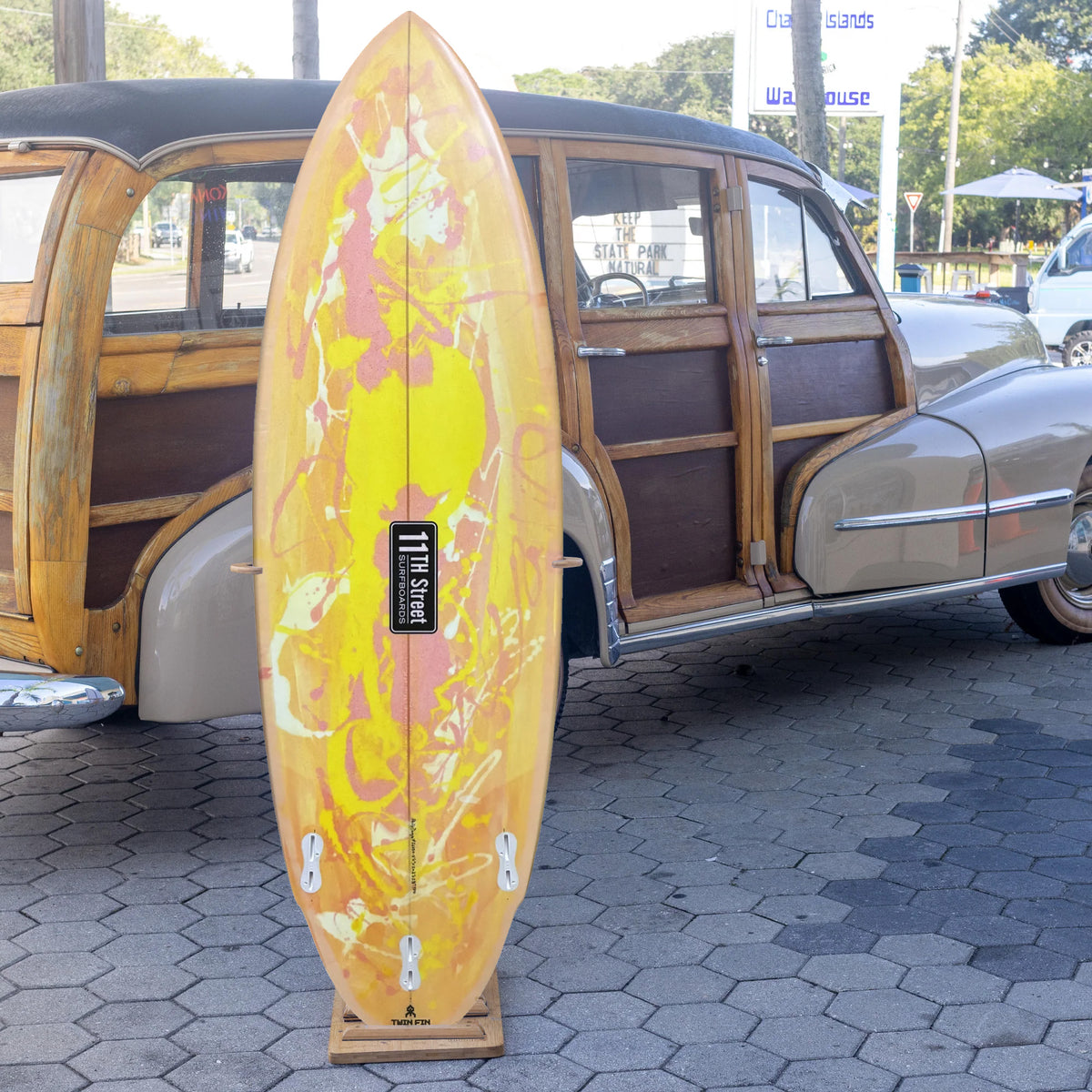 11th Street Surfboards TFO EPS 5'11 Surfboard - FCS II