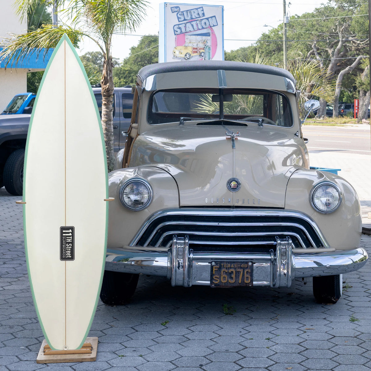 11th Street Surfboards 2Cents EPS 5'8 Surfboard - FCS II