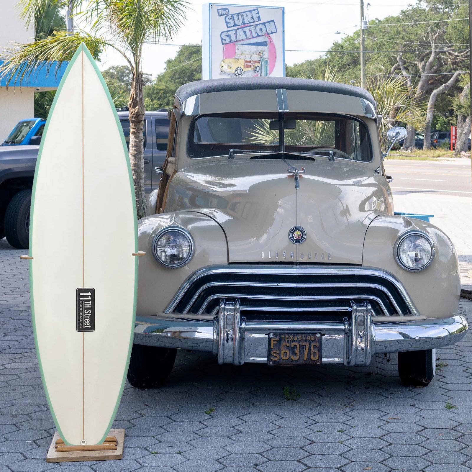 11th Street Surfboards 2Cents EPS 5'8 Surfboard - FCS II