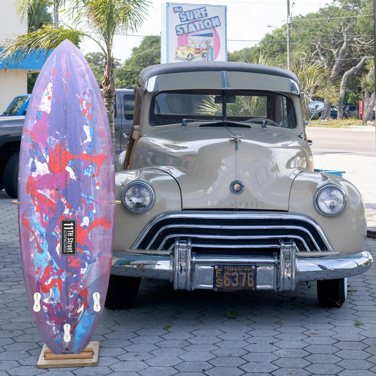 11th Street Surfboards TFO EPS 5'7 Surfboard - FCS II