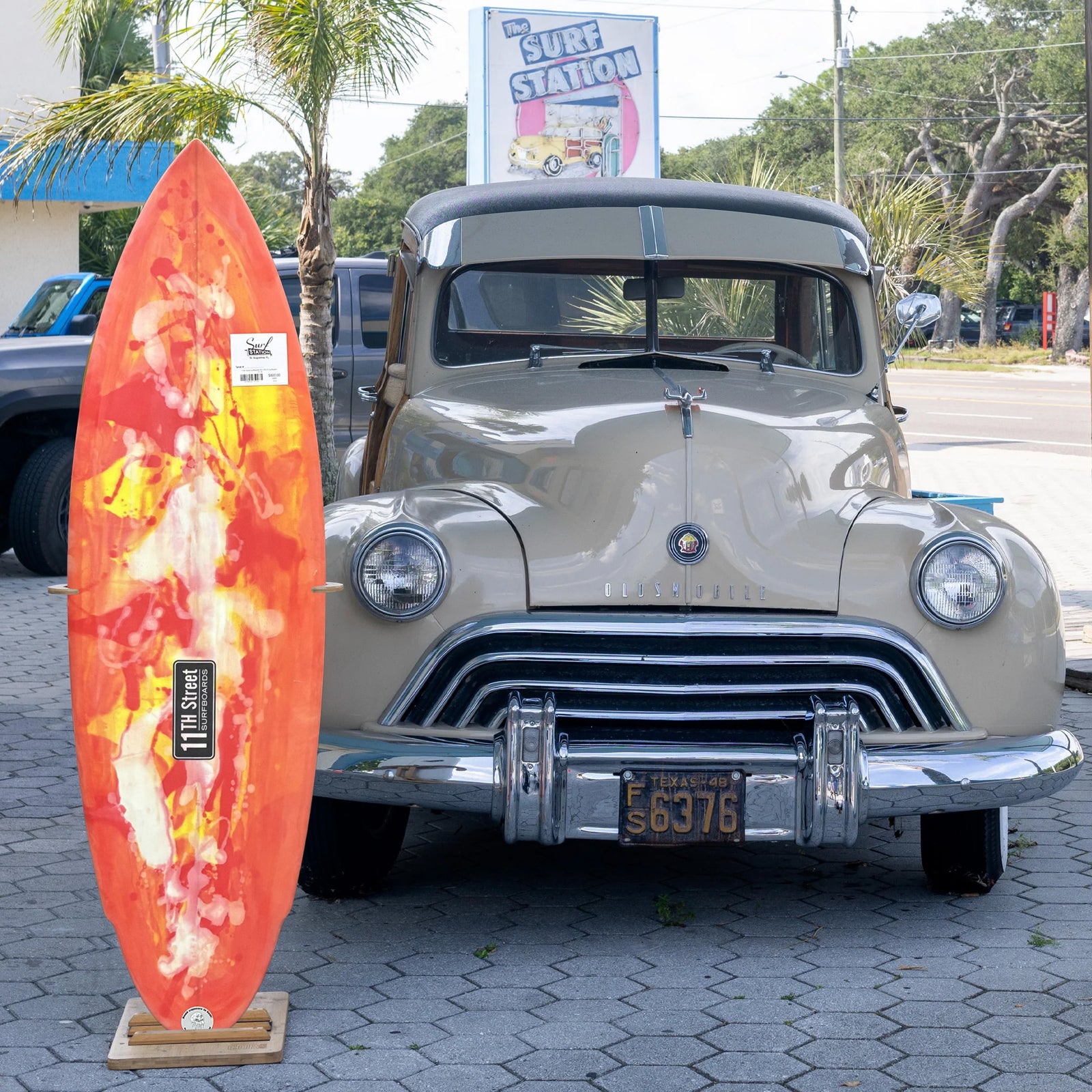 11th Street Surfboards TFO EPS 5'5 Surfboard - FCS II