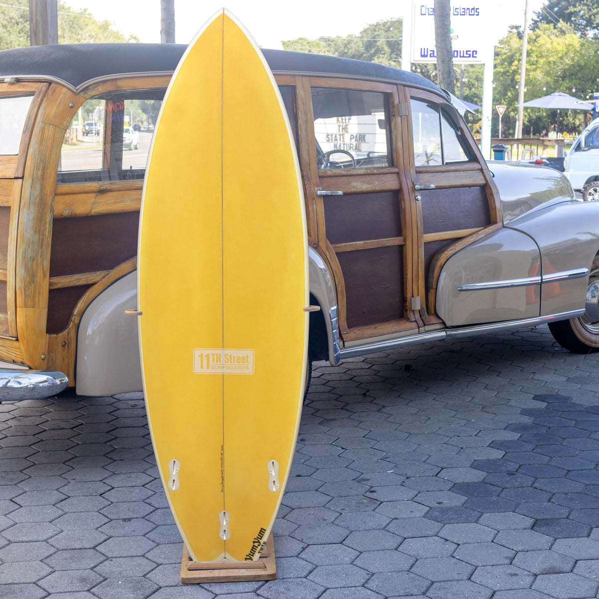 11th Street Surfboards Yum Yum EPS 5'10 Surfboard - FCS II