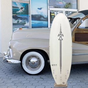 Inspired Cheat Day Black Dart 5'5 Surfboard - FCS II