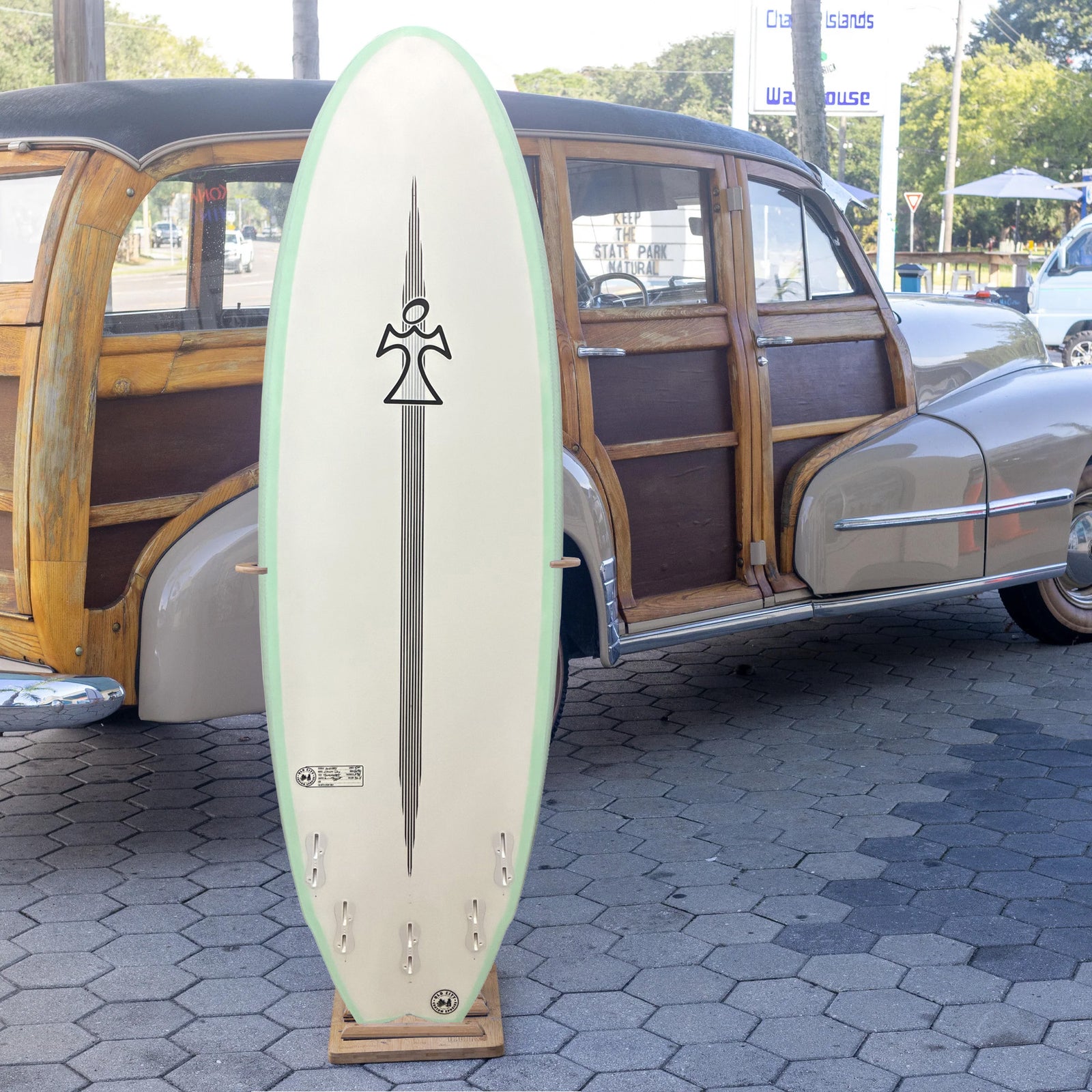 Inspired Cheat Day Black Dart 5'10 Surfboard - FCS II