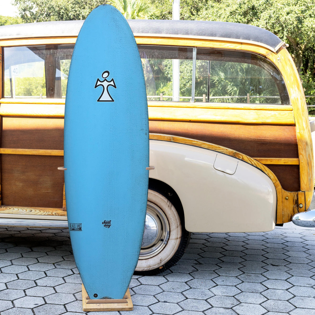 Inspired Cheat Day Black Dart 5'10 Surfboard - FCS II