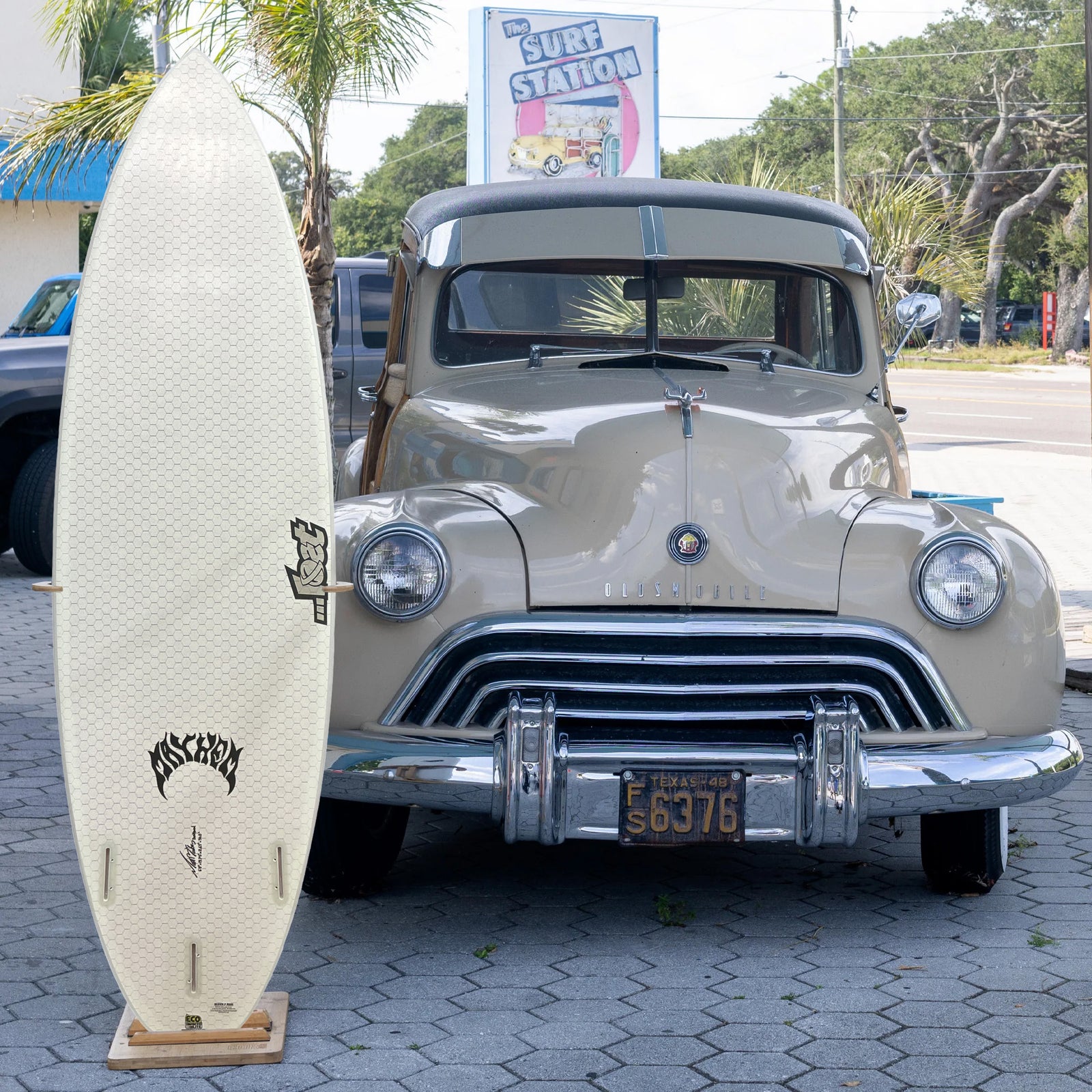 Lost Big Rig Driver LibTech 6'0 Surfboard - FCS Compatible