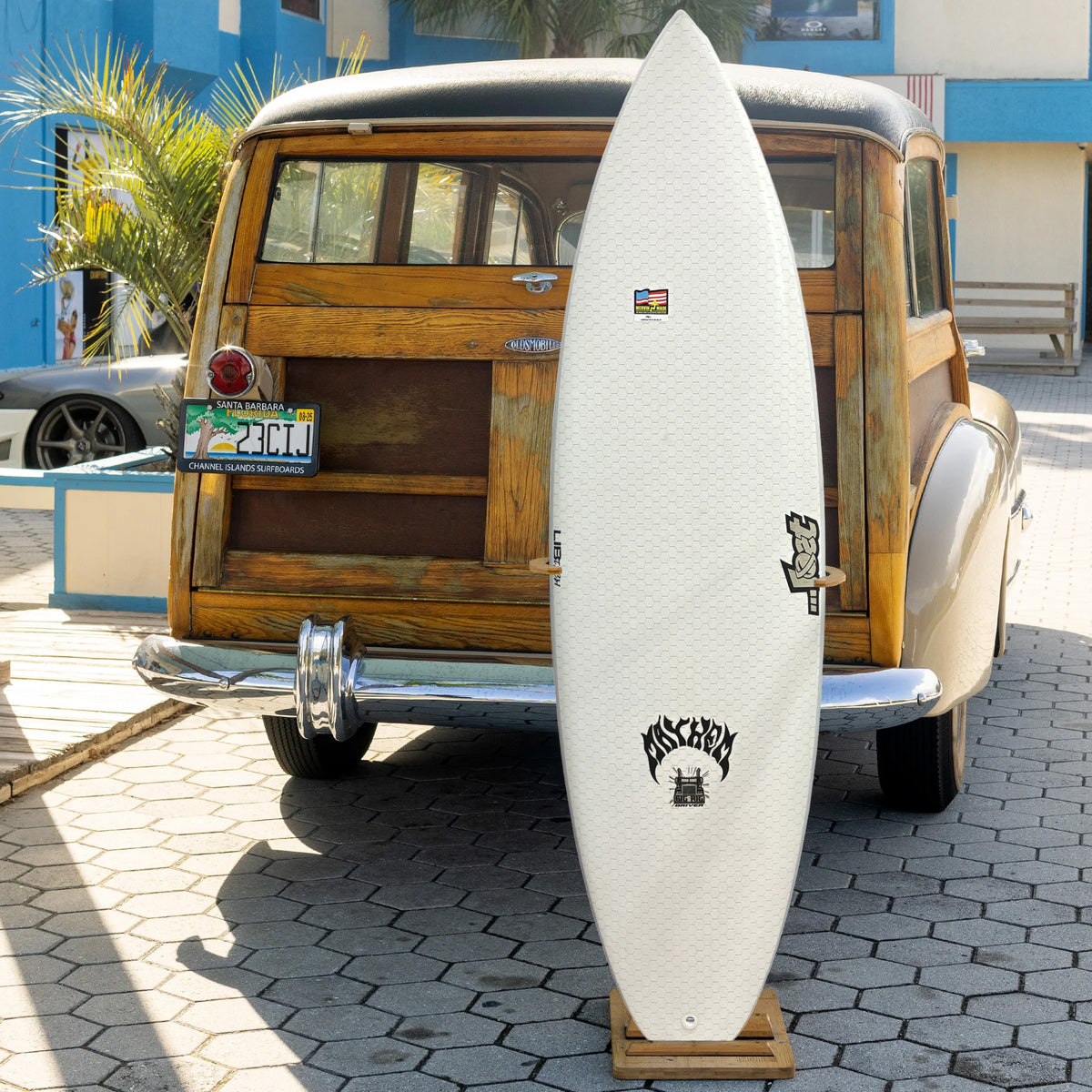 Lost Big Rig Driver LibTech 5'10 Surfboard - FCS Compatible