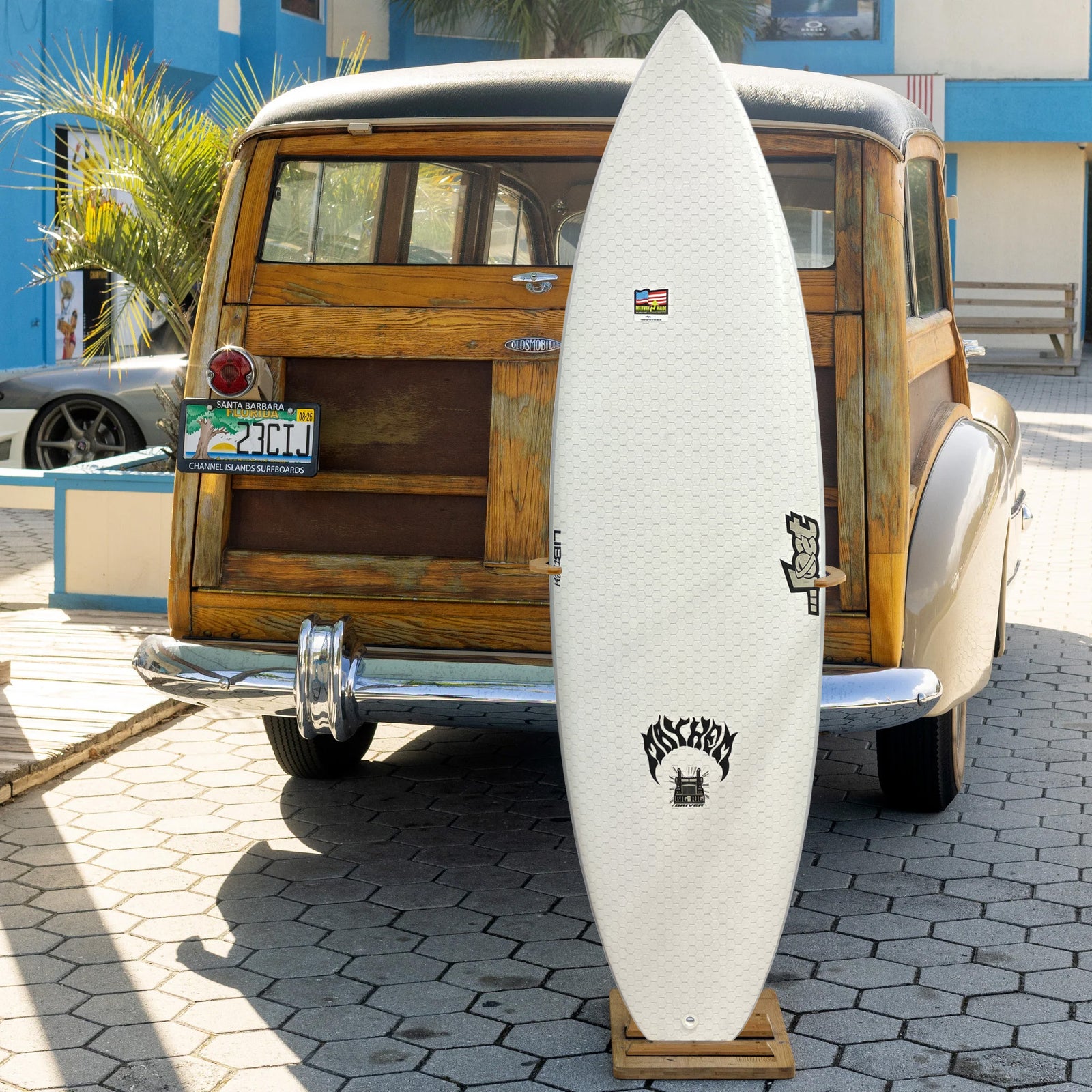 Lost Big Rig Driver LibTech 5'10 Surfboard - FCS Compatible